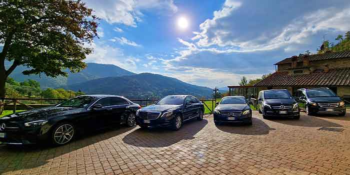 Limo service in Italy